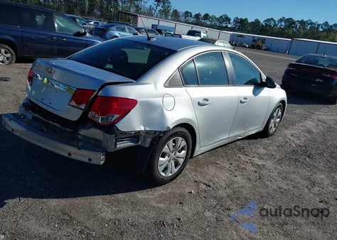 2014 Chevrolet Cruze Ls Auto from USA, damaged, VIN 1G1PA5SH2E7325316